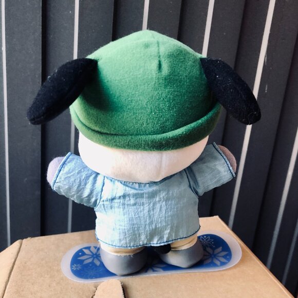 Rare Snowboarding Panda Plush 8 inch Winter Outfit Sanrio Style Collectible - Picture 2 of 3